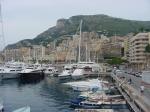 der berühmte Hafen von Monaco